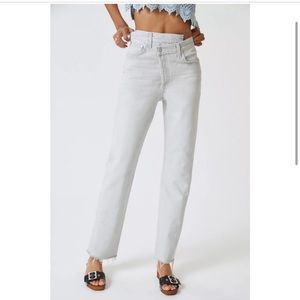 AGOLDE Criss Cross Straight Jeans